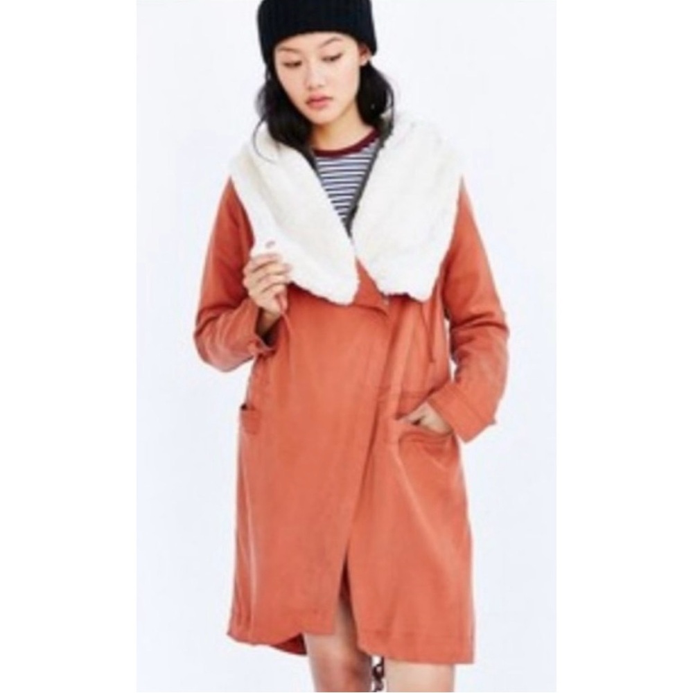Silence + Noise Jacquie Sherpa Parka Jacket